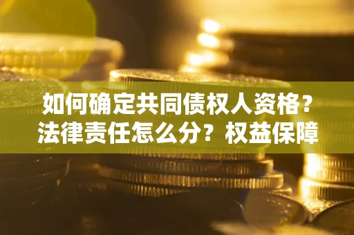 济南如何确定共同债权人资格？法律责任怎么分？权益保障技巧揭秘！