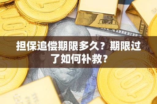 济南担保追偿期限多久？期限过了如何补救？