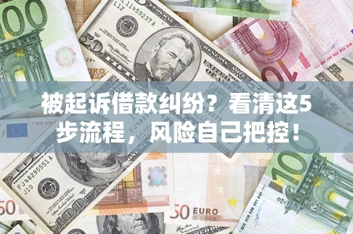 济南被起诉借款纠纷？看清这5步流程，风险自己把控！