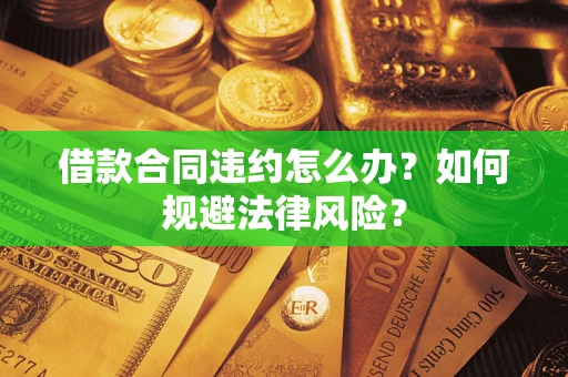 济南借款合同违约怎么办？如何规避法律风险？